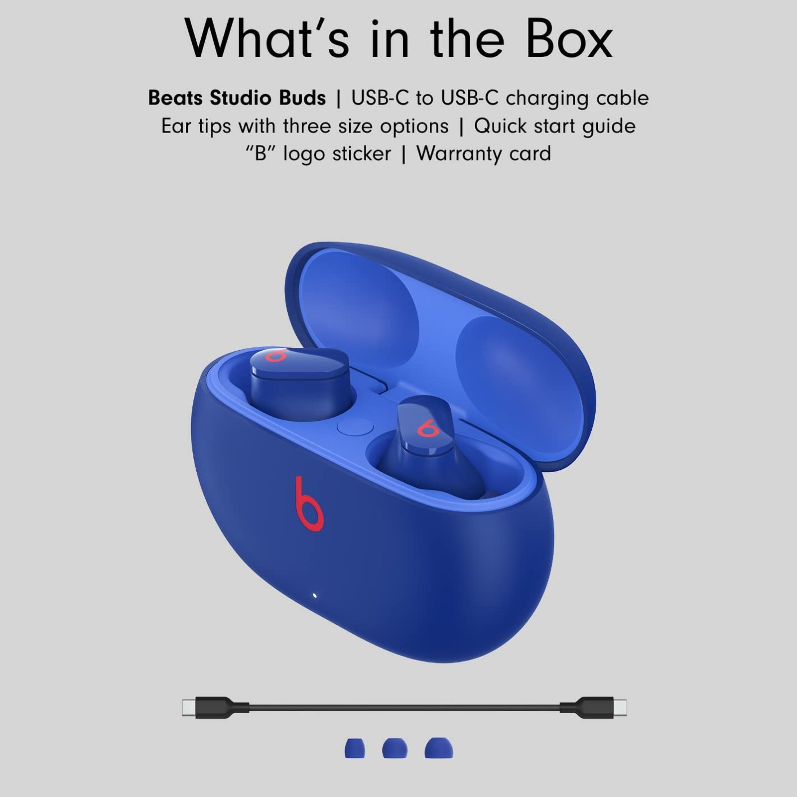 Buy Beats Studio Buds MMT73ZM/A TWS Earbuds with Active Noise